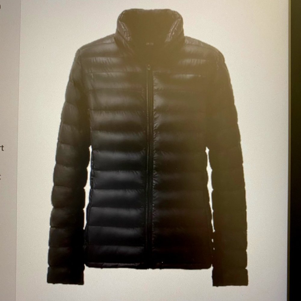 Uniqlo Puffer Moto Jacket size Small